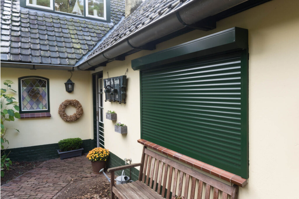 Groen-Rolluik-zonwering-Suncircle