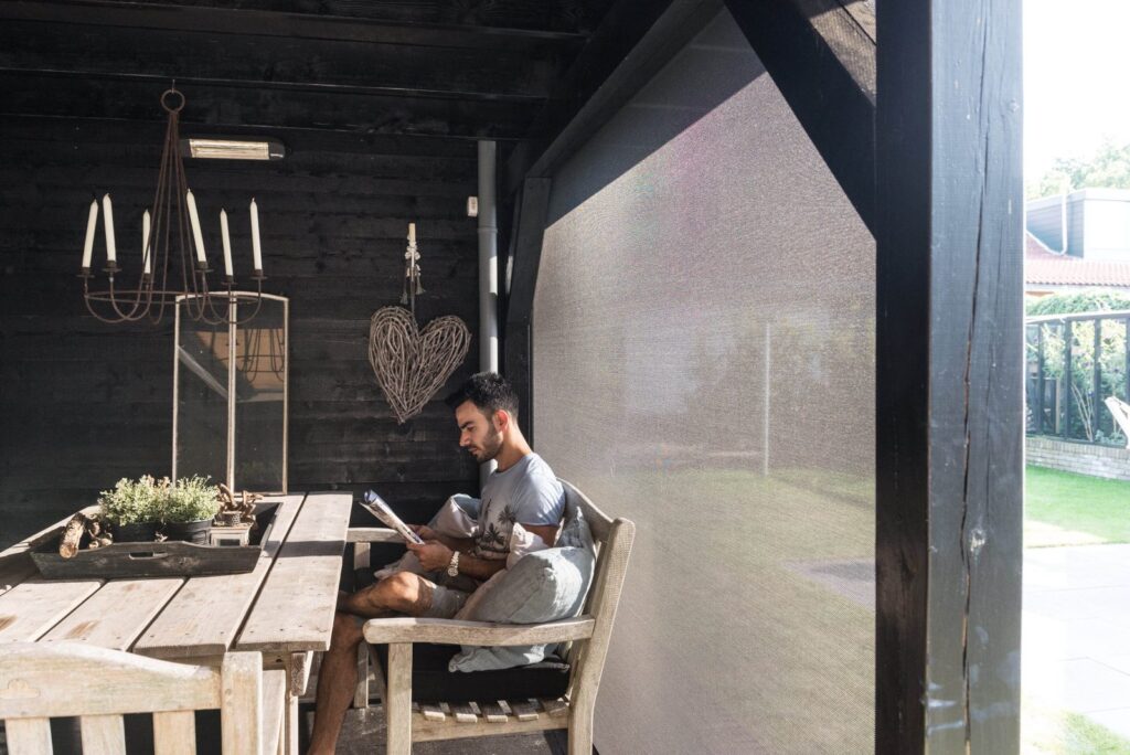 Privacy zonwering suncircle